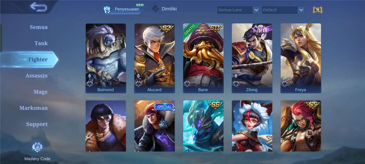 JUAL AKUN MOBILE LEGEND