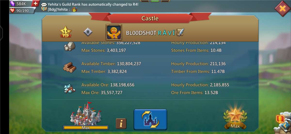 Lords mobile account sell