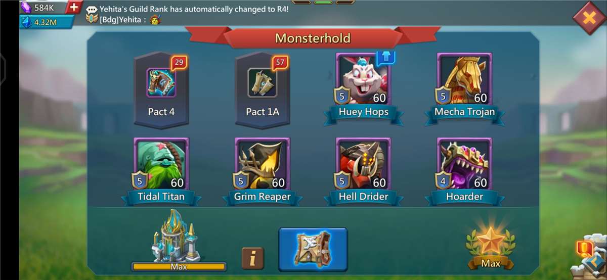 Lords mobile account sell