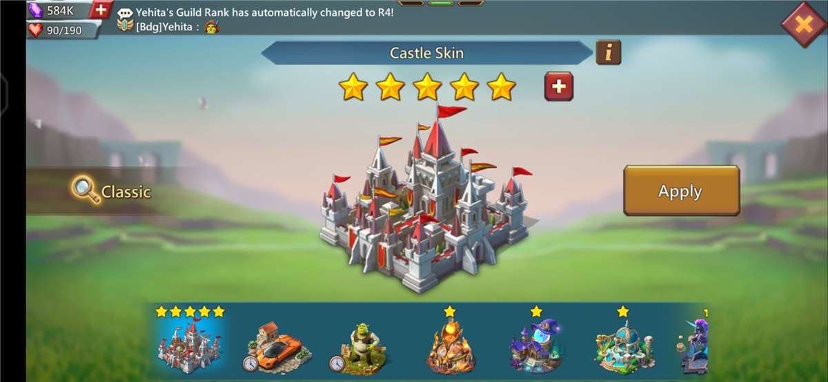Lords mobile account sell