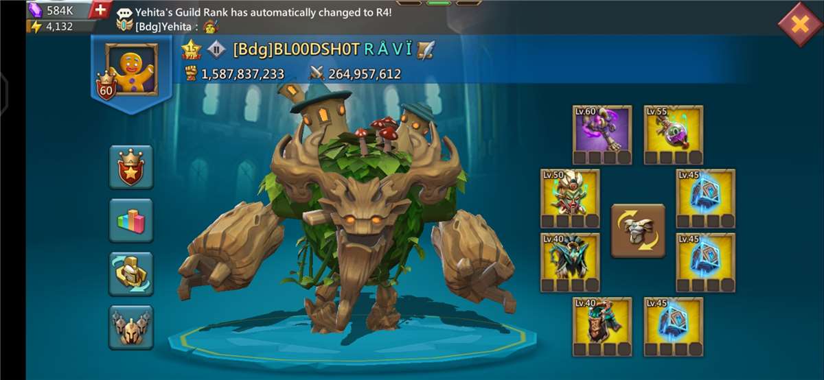 Lords mobile account sell