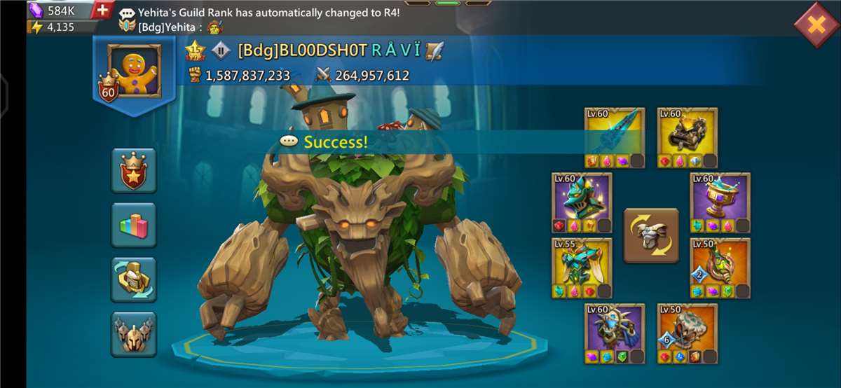Lords mobile account sell