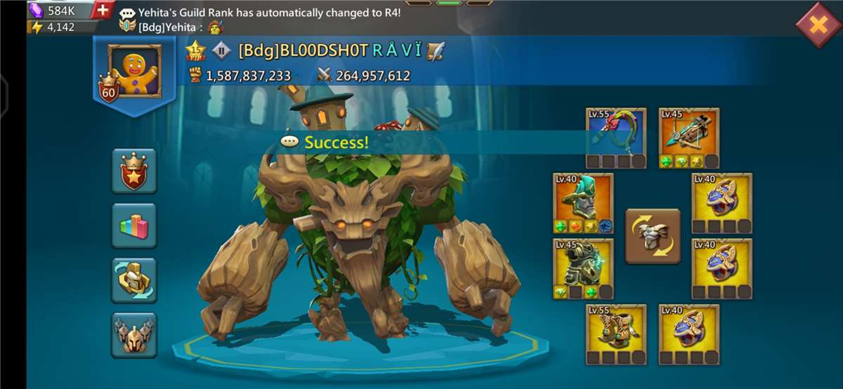 Lords mobile account sell