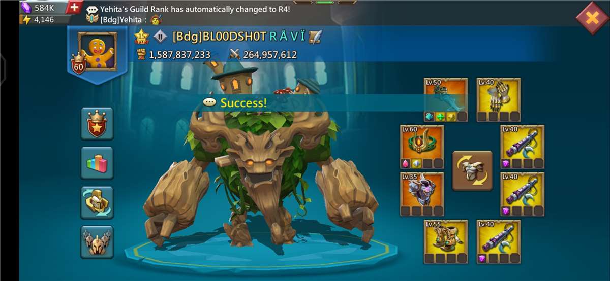 Lords mobile account sell