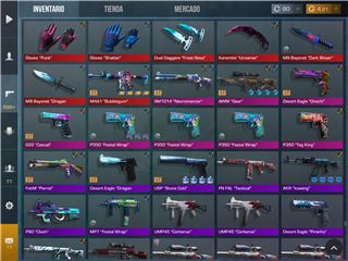 Selling acc with expensive skins