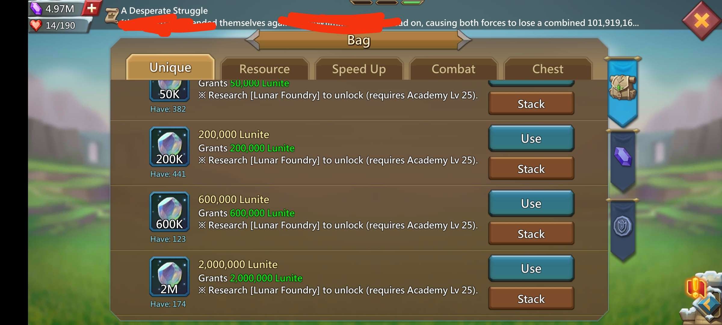 Big sell
