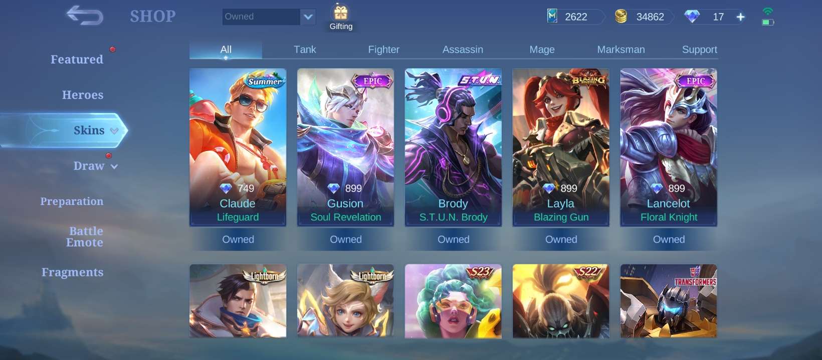 SELLING MOBILE LEGENDS ACCOUNT CHEAP