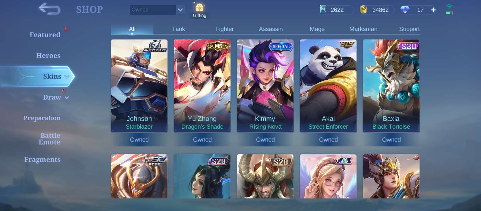SELLING MOBILE LEGENDS ACCOUNT CHEAP