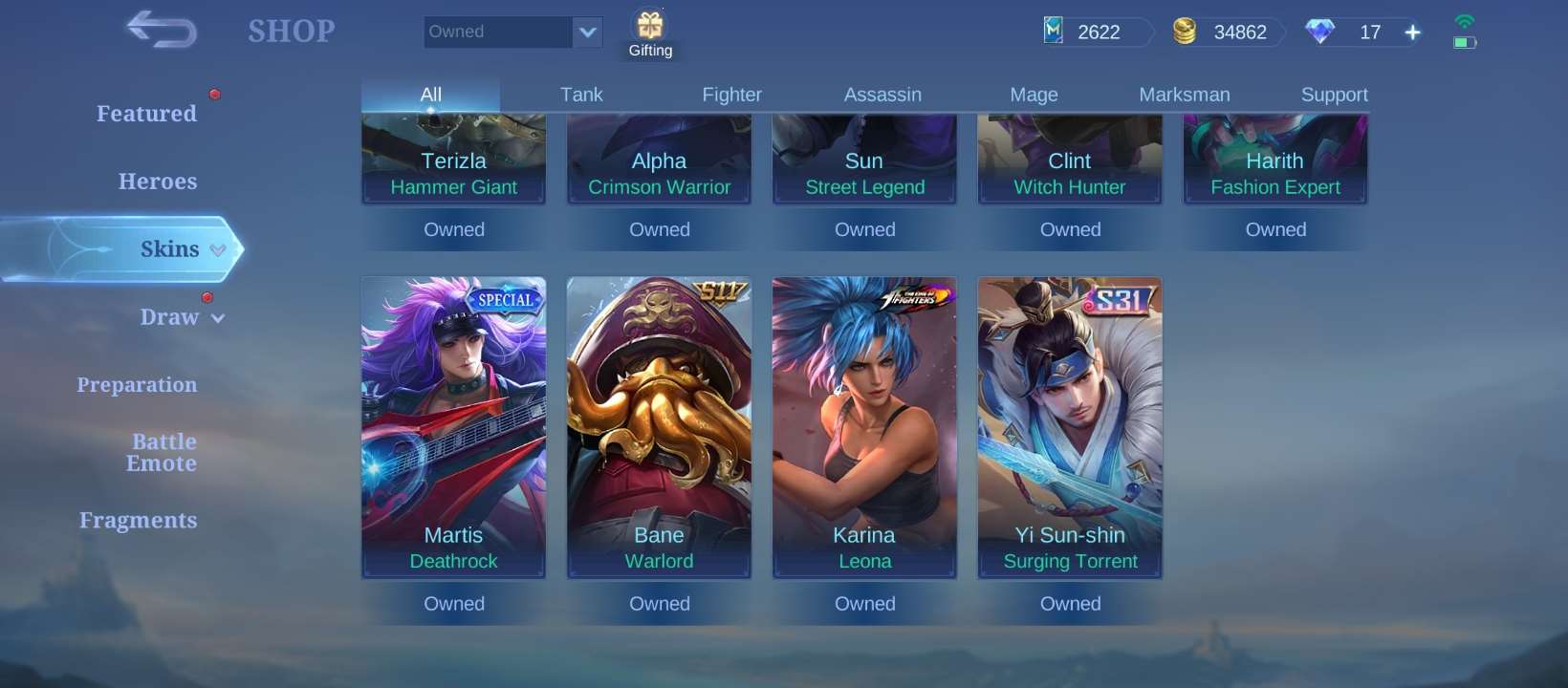 SELLING MOBILE LEGENDS ACCOUNT CHEAP