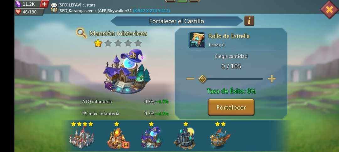 Cute rally trap t5 with 4 castle skins