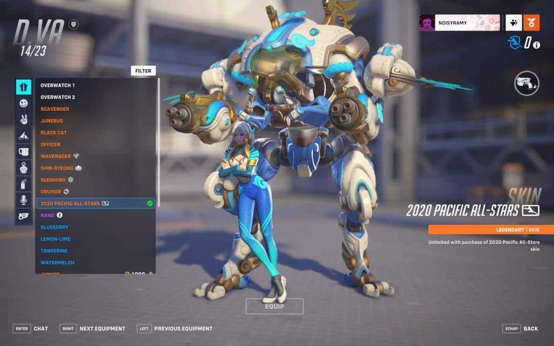 Overwatch account full 