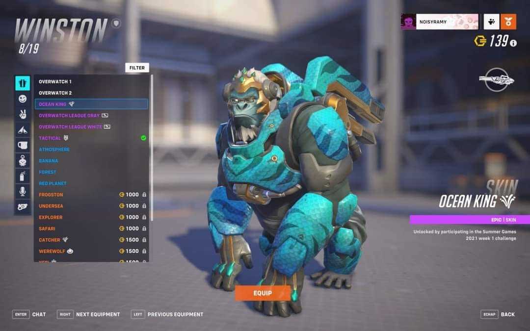 Overwatch account full 