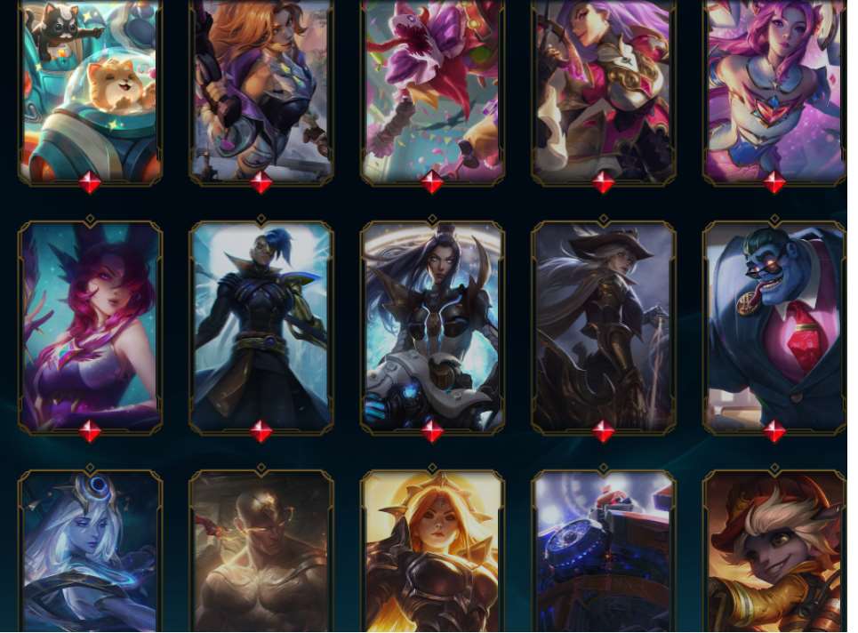 Great account with great skins