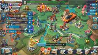 Account with 517M power, with 1M gems