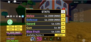 Blox fruit account