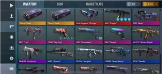 Standoff 2 knife account and 2 sharp cases