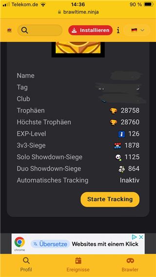 Brawl stars account