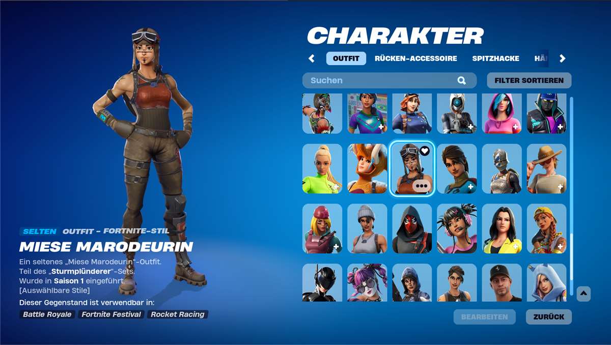 Fortnite Account (Renegade, Galaxy & BK)
