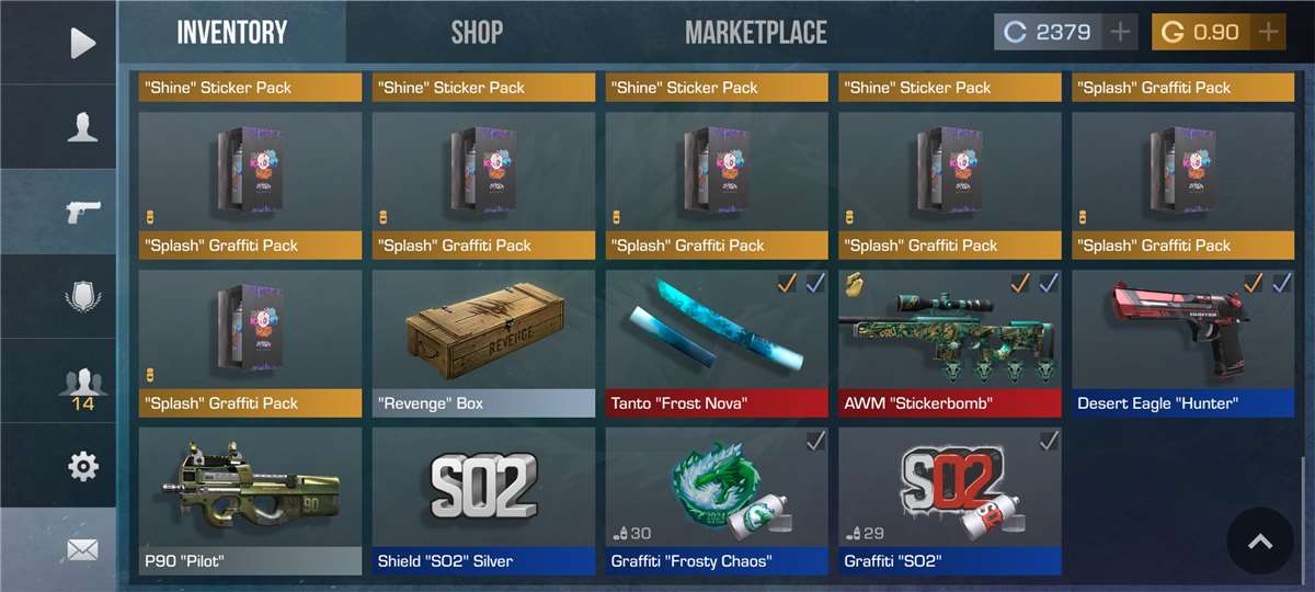 Stack account Standoff 2