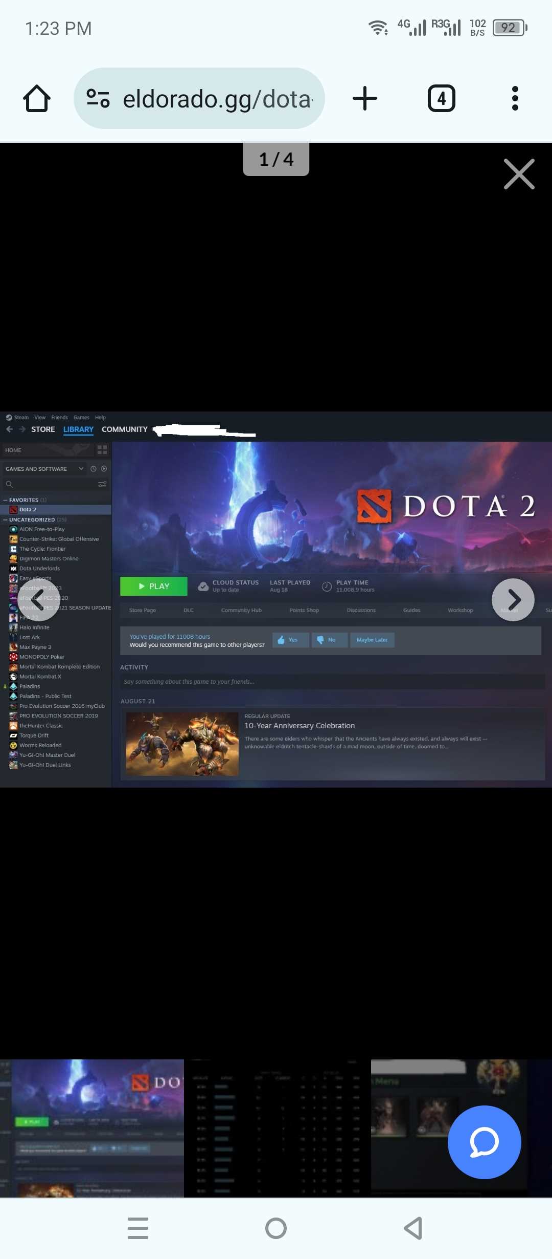 Legend 5 3744MMR 4arcanas