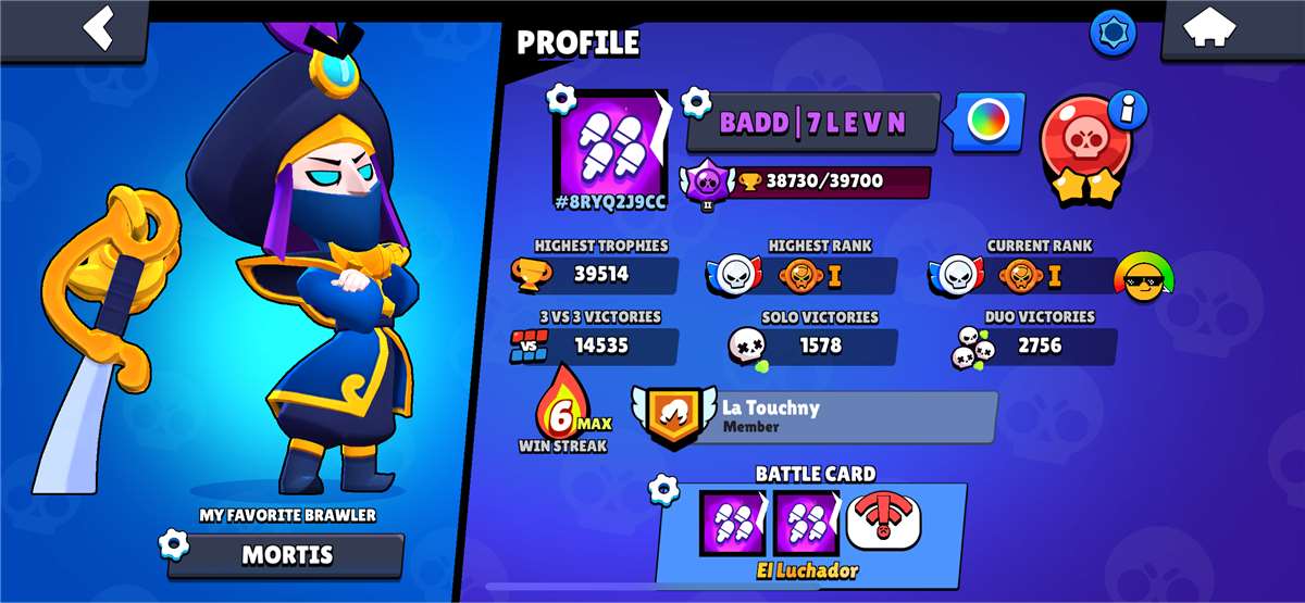 Brawl Stars Legendary Account 