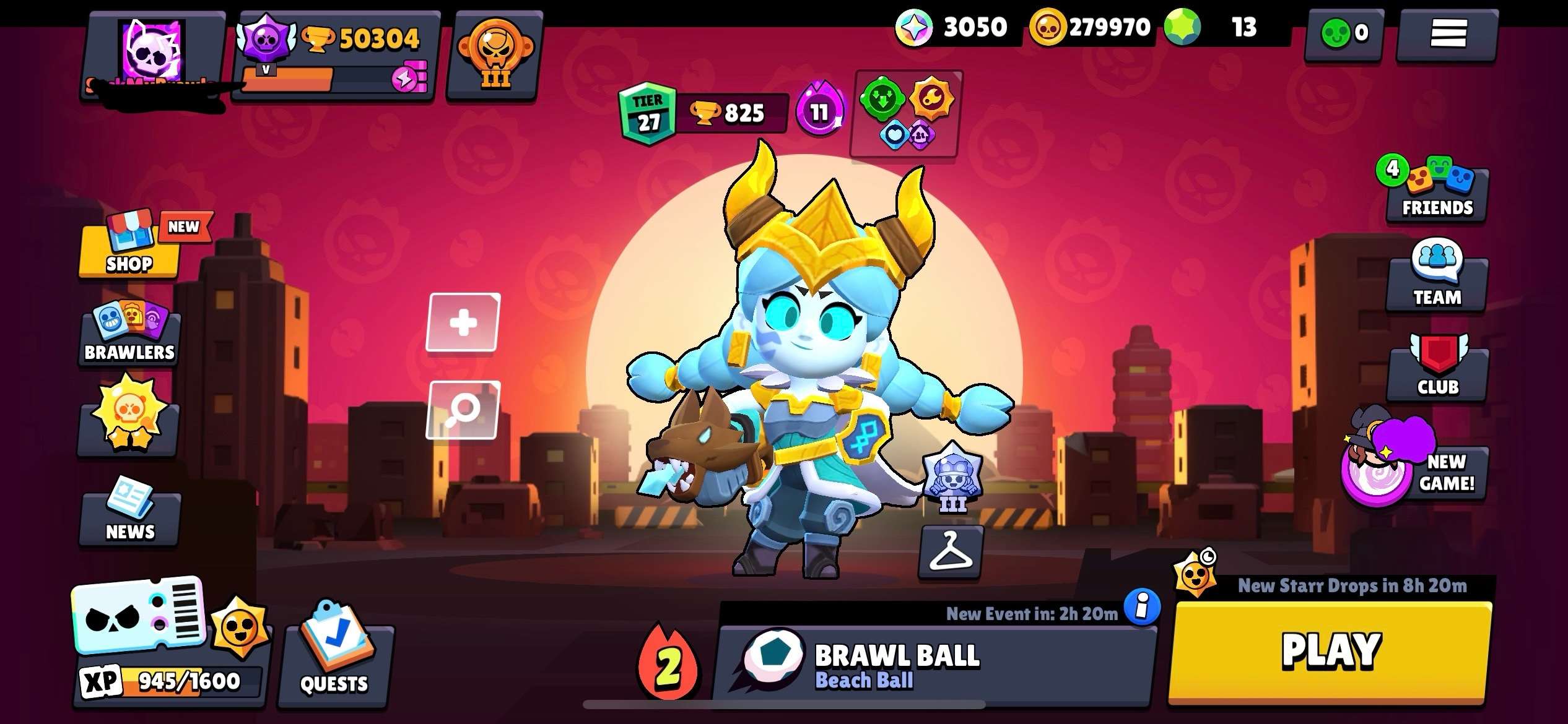 Selling stacked brawl stars account 