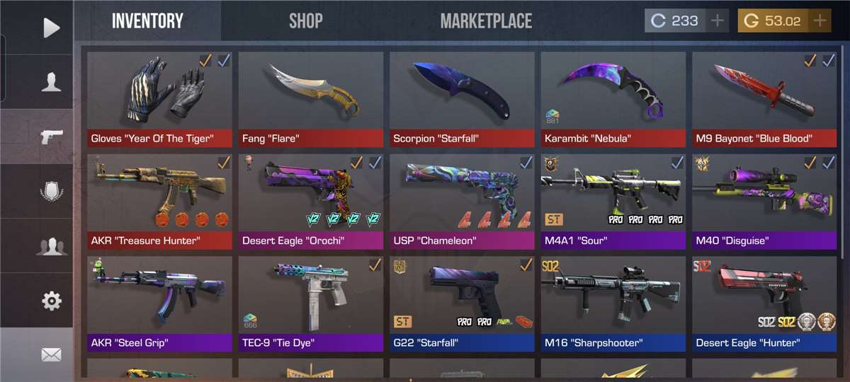Rare Account 
