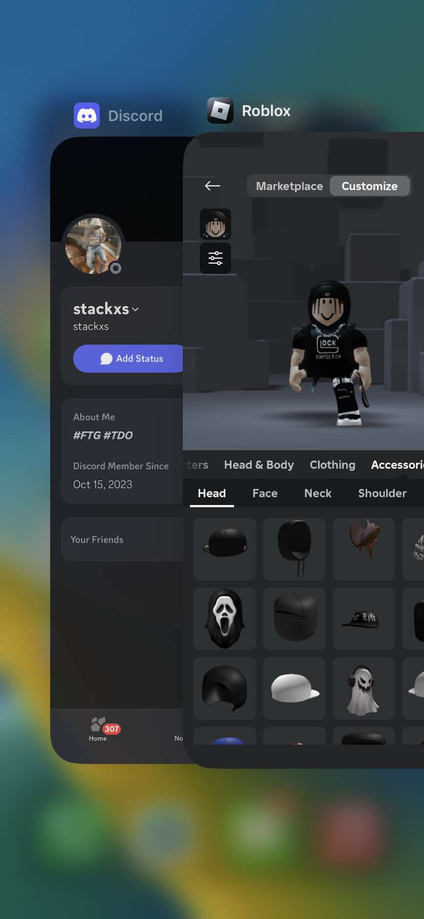 Korblox account 