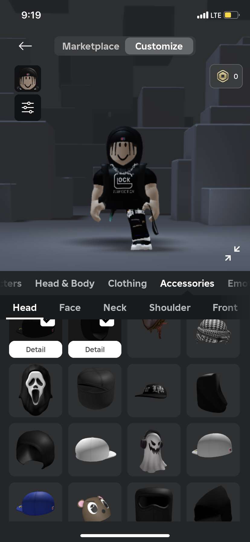 Korblox account 