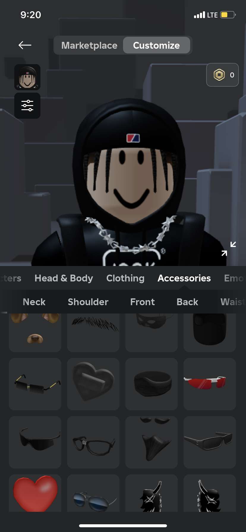 Korblox account 