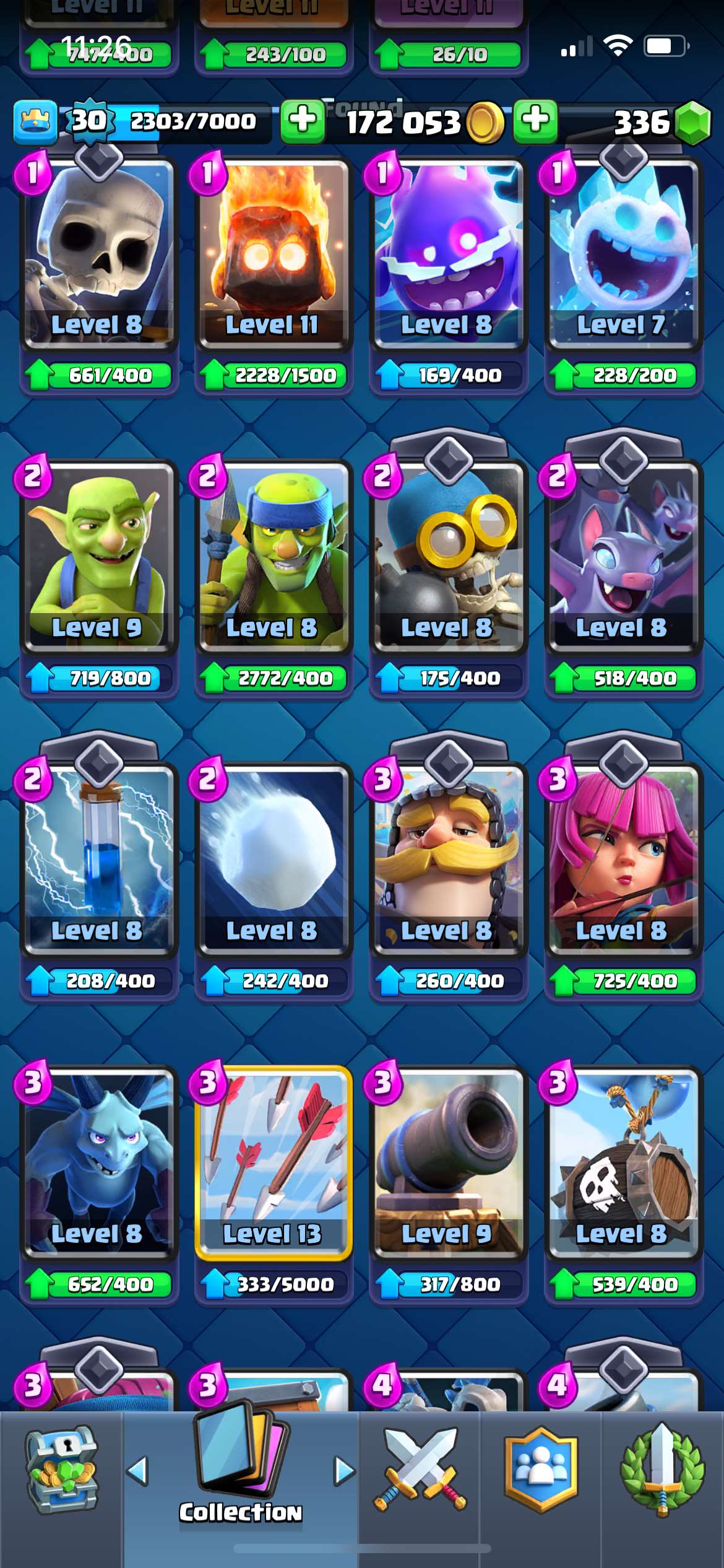 CLASH ROYALE | 5100 TROPHYS | LEVEL 30 |