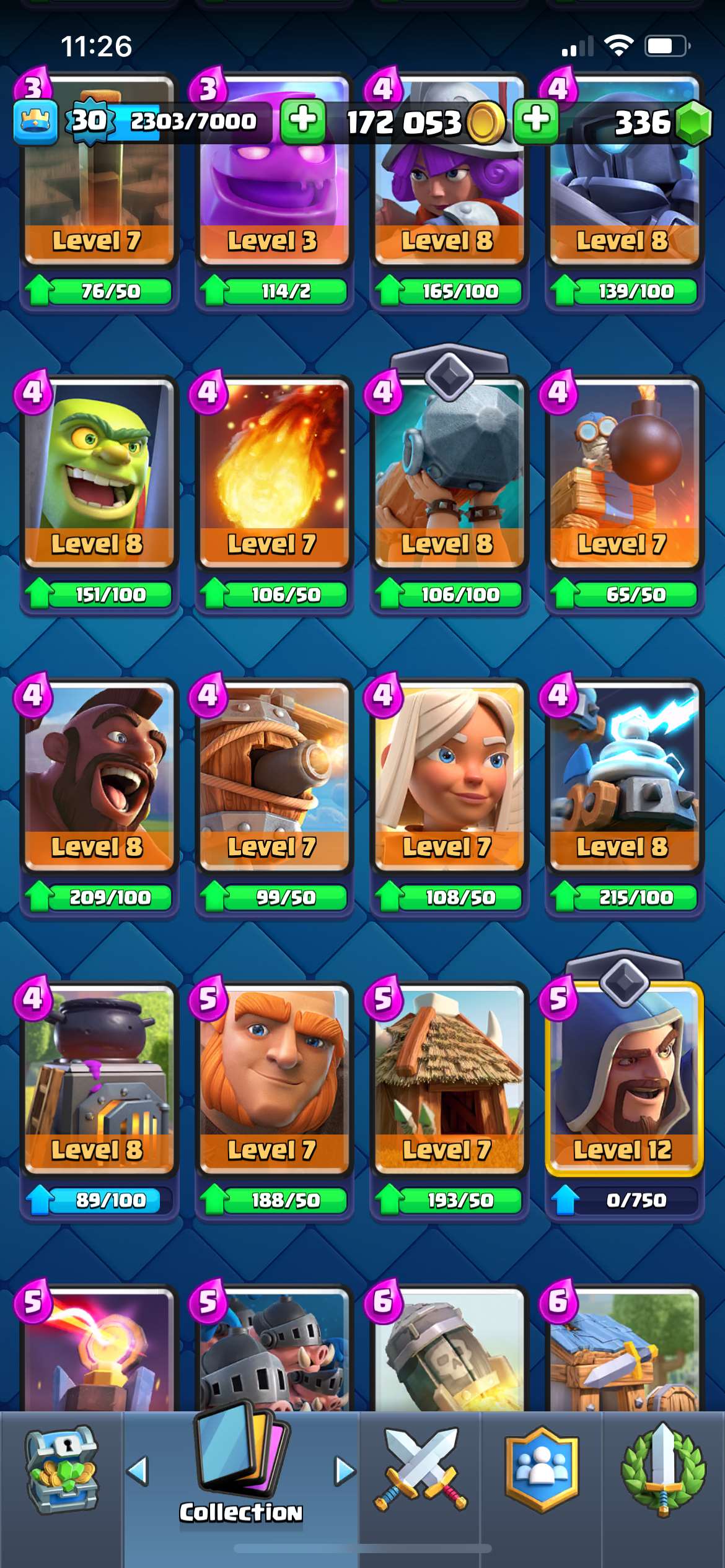 CLASH ROYALE | 5100 TROPHYS | LEVEL 30 |