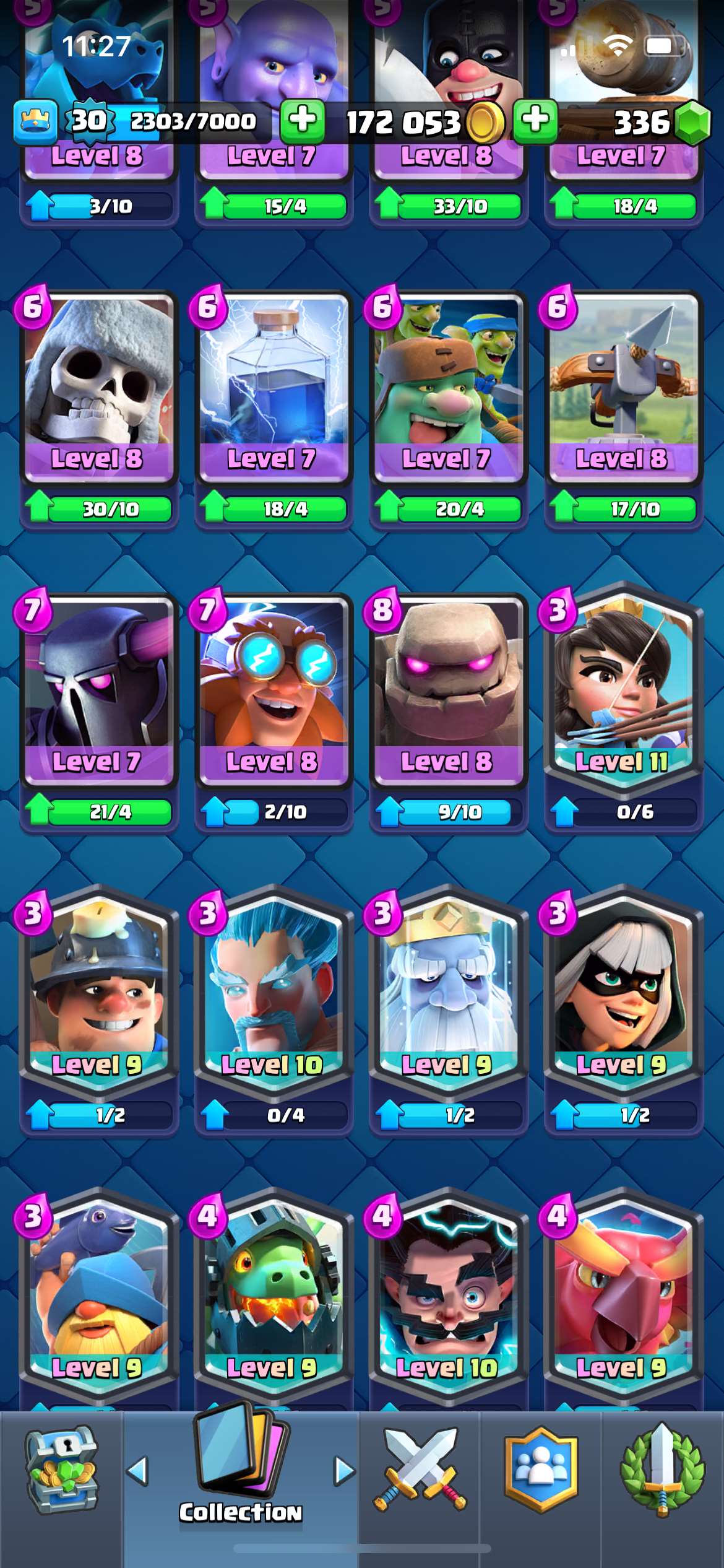 CLASH ROYALE | 5100 TROPHYS | LEVEL 30 |