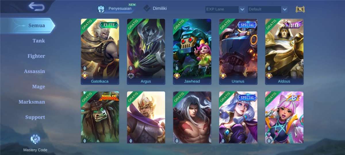 WTS Mobile Legends Account 