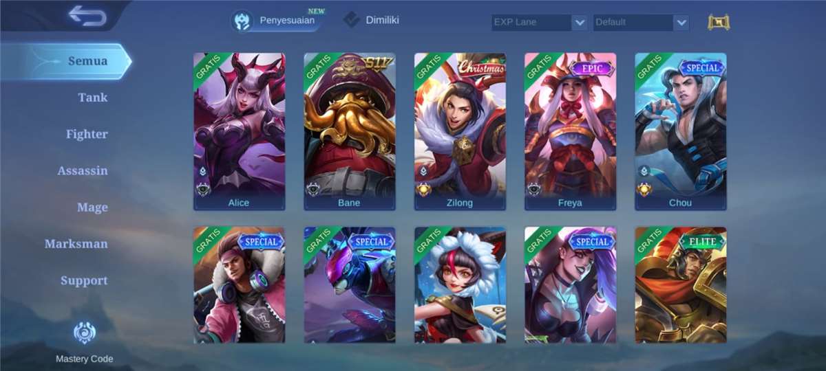 WTS Mobile Legends Account 