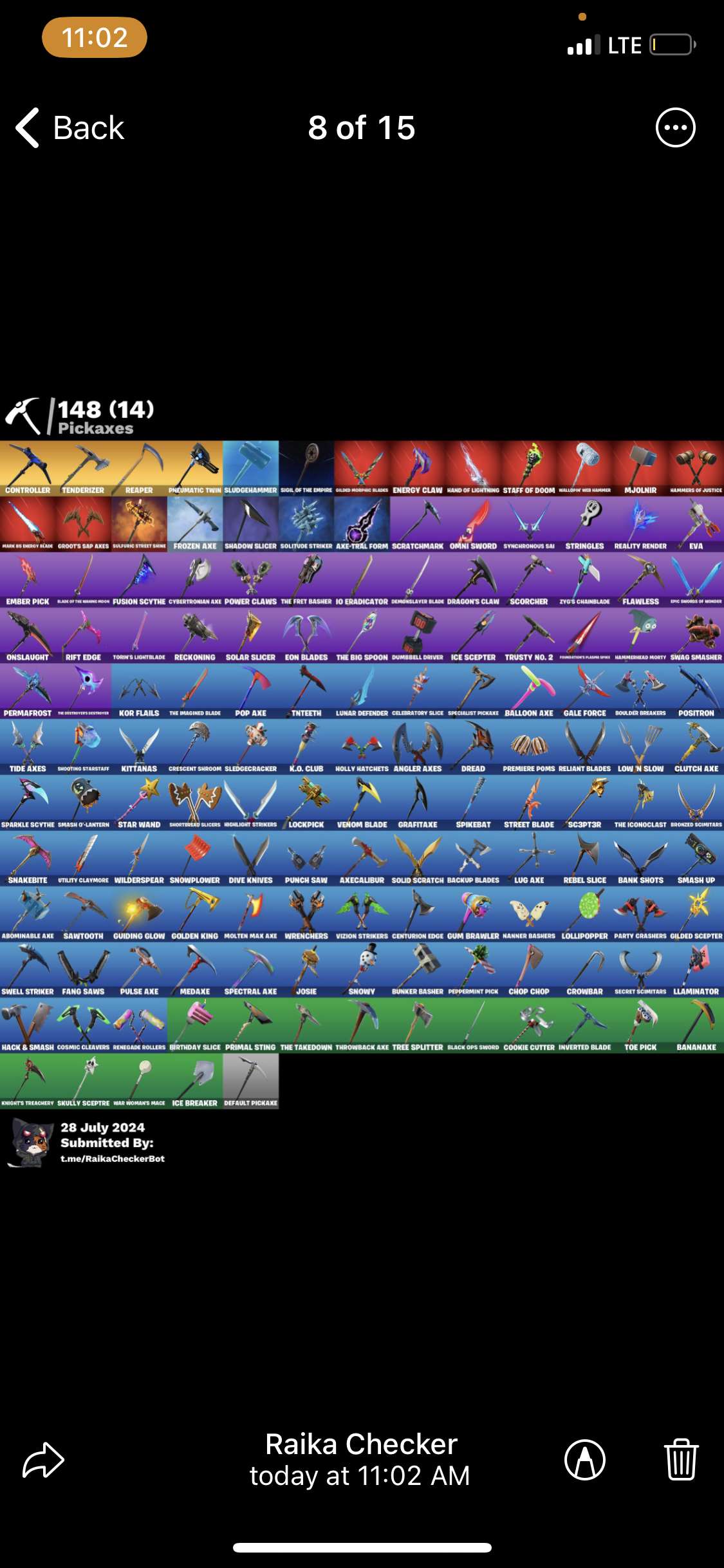 Fortnite acc of season 2