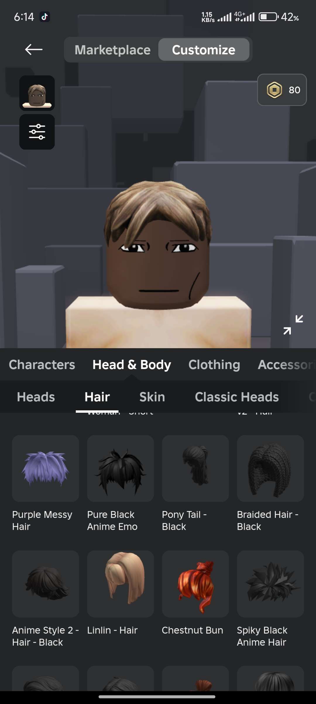 Roblox account +Robux