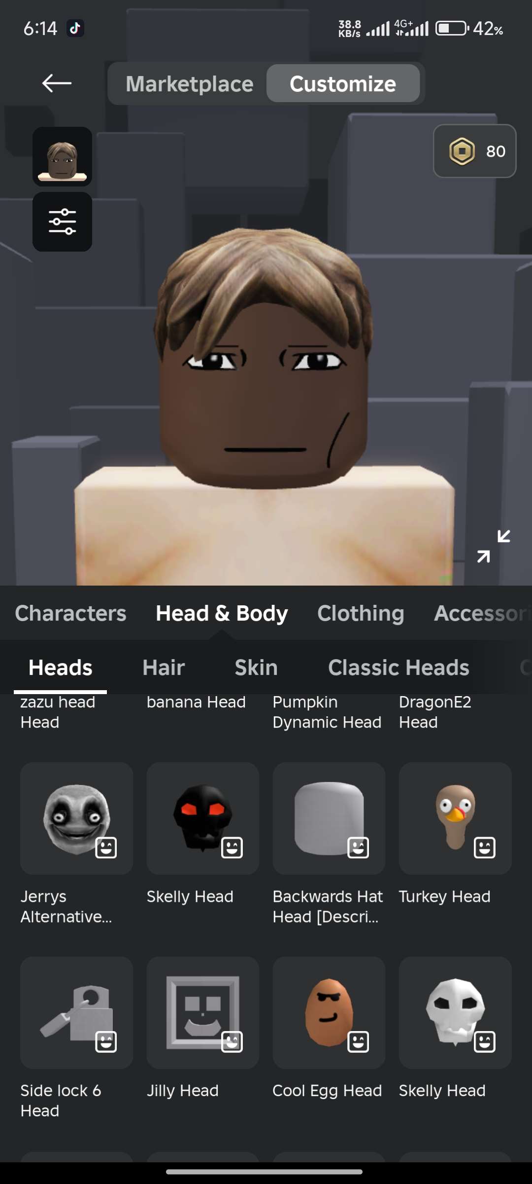 Roblox account +Robux