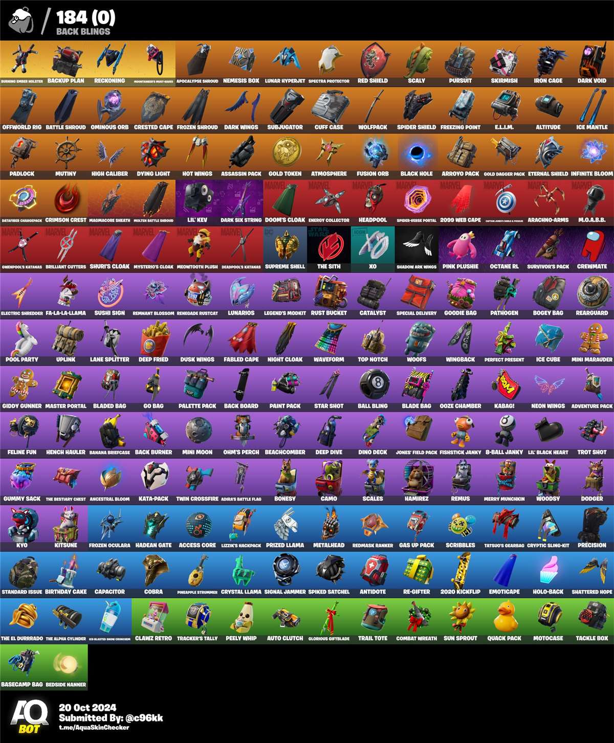 Fortnite account omega skin maxed 160+ skins 