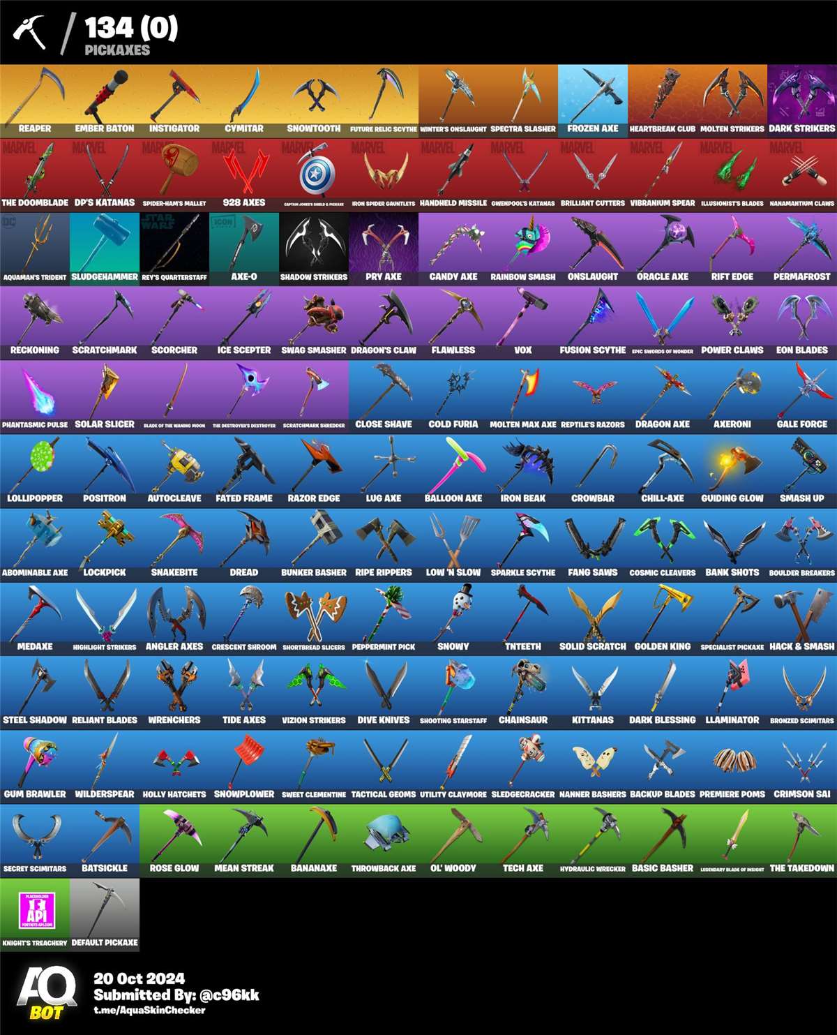 Fortnite account omega skin maxed 160+ skins 