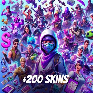 +200 Skins , With RARE or SUPER RARE (Og ST