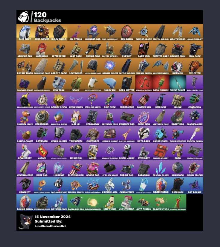 Fortnite account from saison 2