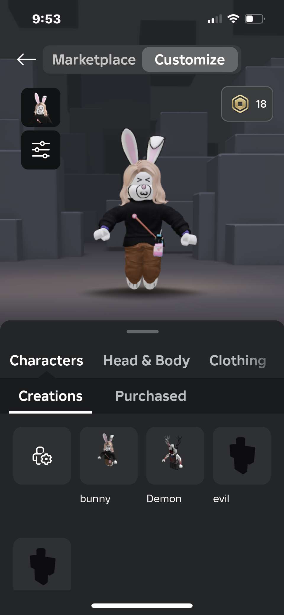 Roblox account for sale