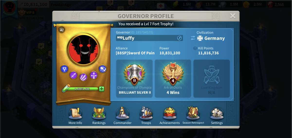 11.5M account for sale
