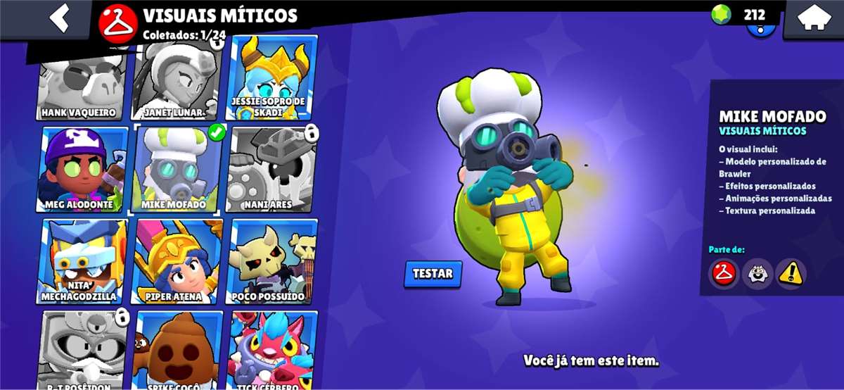 Brawl Stars account with 16k trophies 