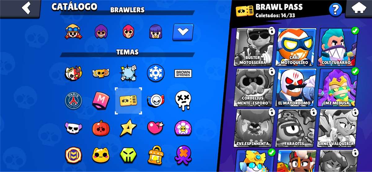 Brawl Stars account with 16k trophies 
