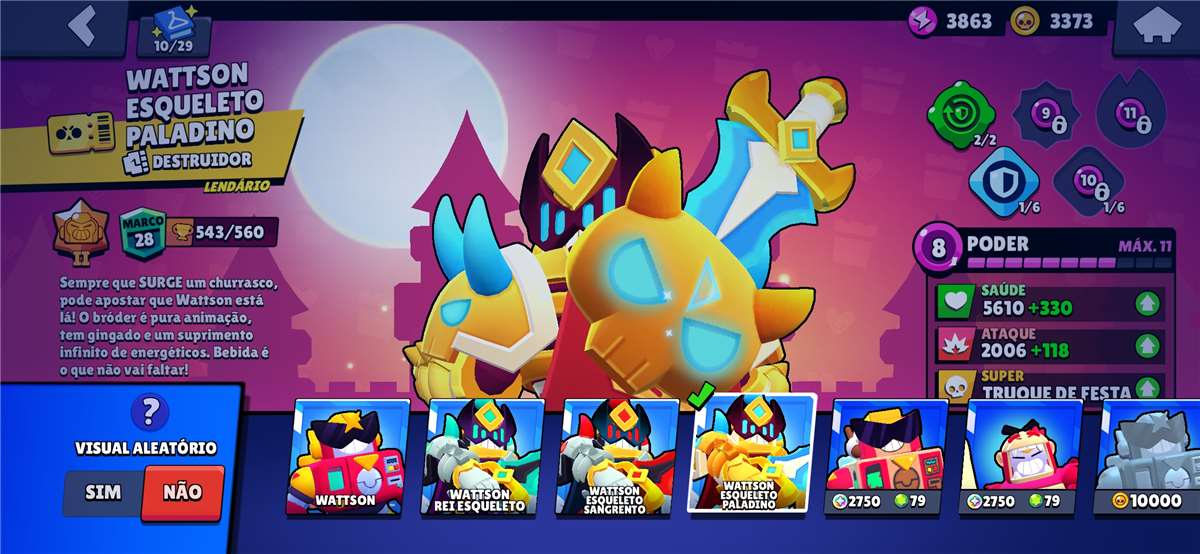 Brawl Stars account with 21k trophies 