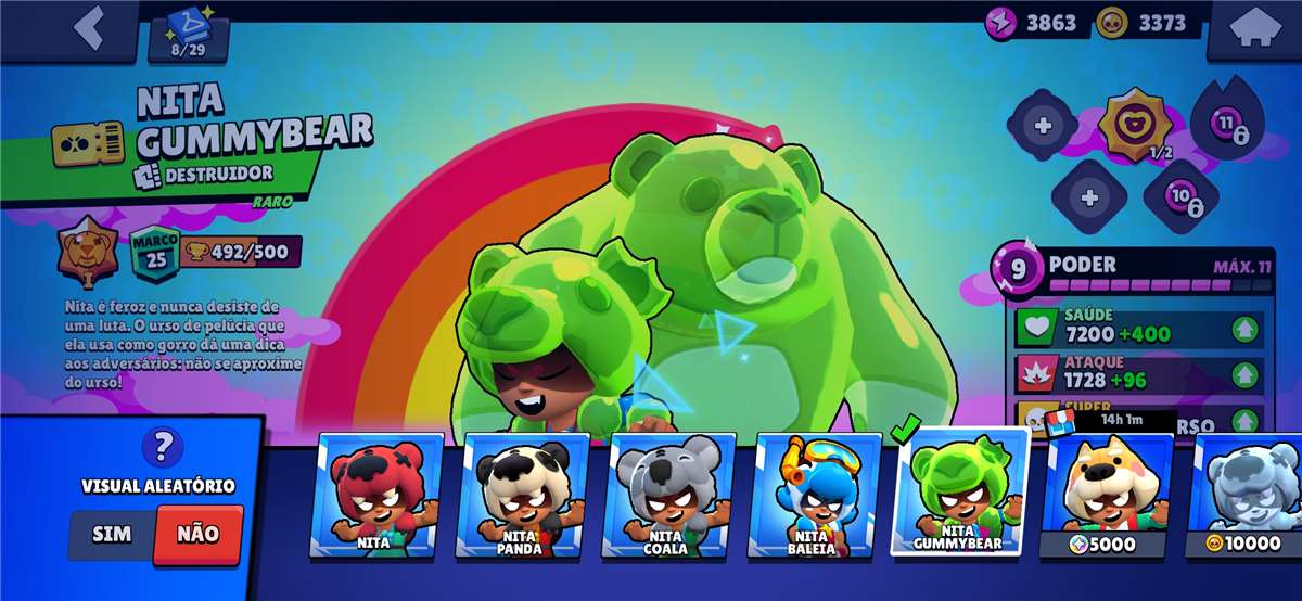 Brawl Stars account with 21k trophies 