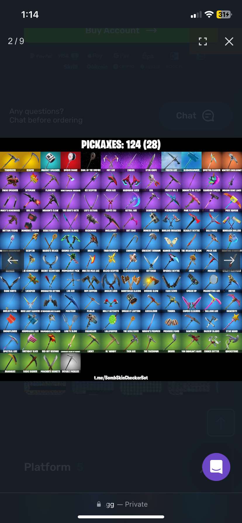 Loaded account 100+skins full xbox access 
