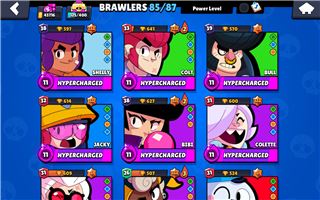 Almost brawl Stars maxed Acc with 6 years xp